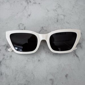 Le Specs Bio-Tron Ivory Sunglasses